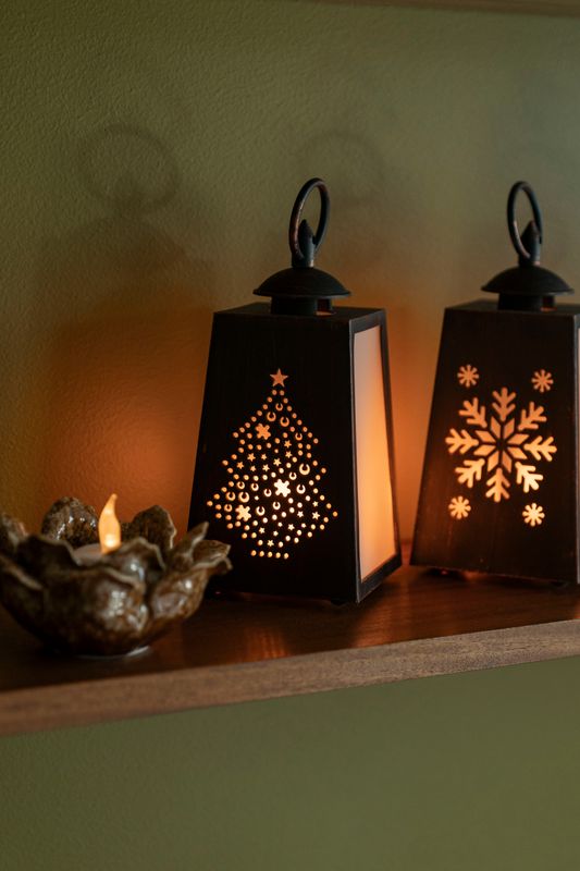 LED Lanterna 10x19cm - Julgran