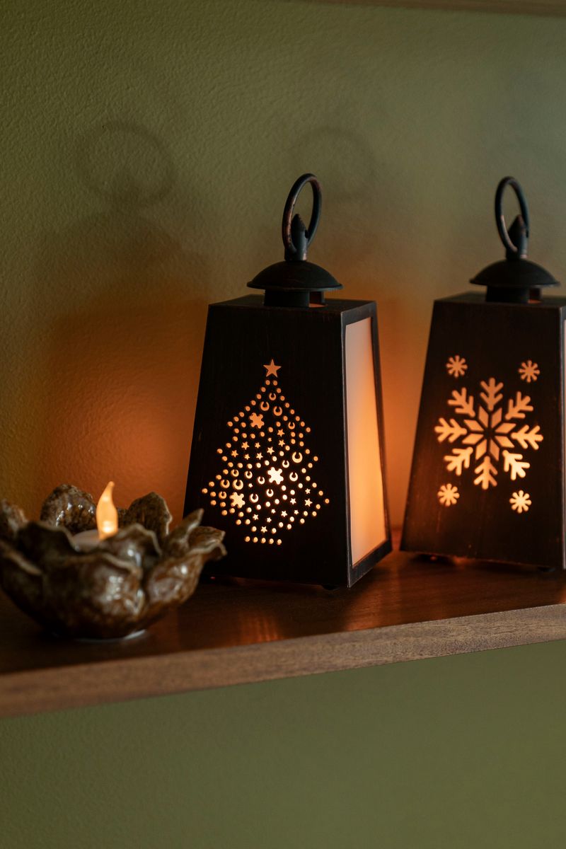 LED Lanterna 10x19cm - Julgran