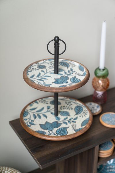 Huvudbild Athen - Våningsfat 43cm Vit