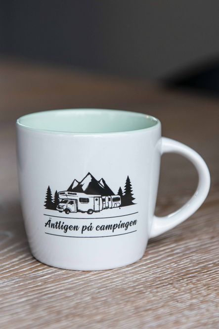 Hovedbilde Kopp - Äntligen på campingen 25cl