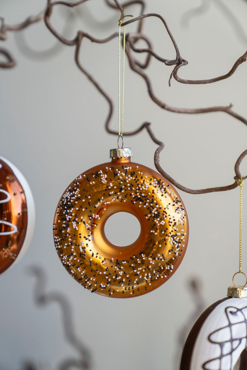 Julgranspynt - Doughnut Guld