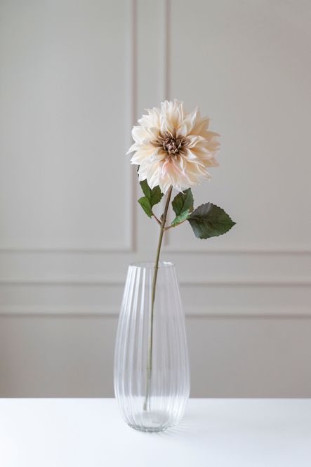 Hovedbilde Konstgjord Blomma Dahlia 73cm - Vit