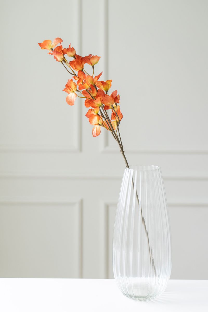 Konstgjord Blomma Trillingblomma 77cm - Orange