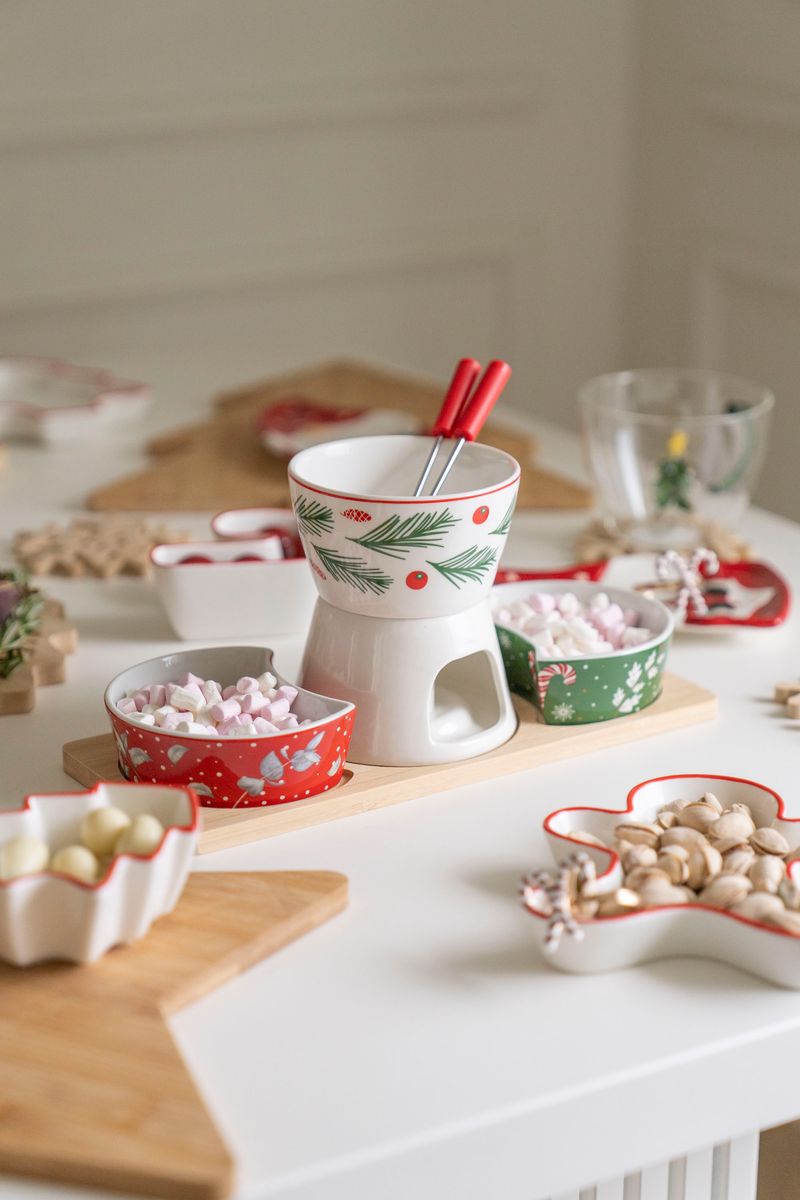 Fondue Set - Merry Christmas