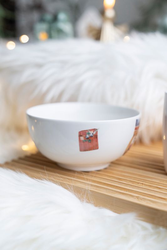 Presentset - 2pk Kopp og Skål Nötknäckare