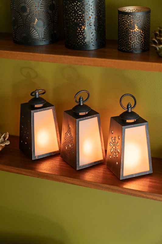 LED Lanterna 10x19cm - Julgran