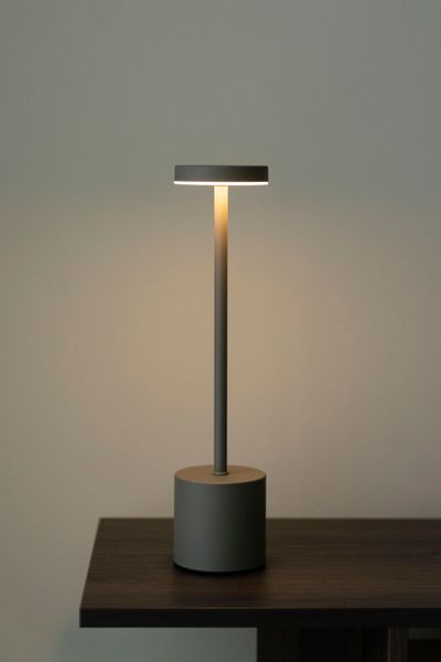 Huvudbild Uppladdningsbar Bordslampa 34cm Brun