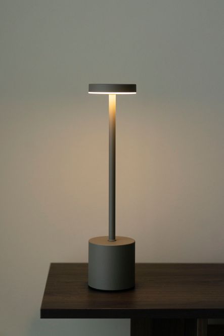 Huvudbild Uppladdningsbar Bordslampa 34cm Brun