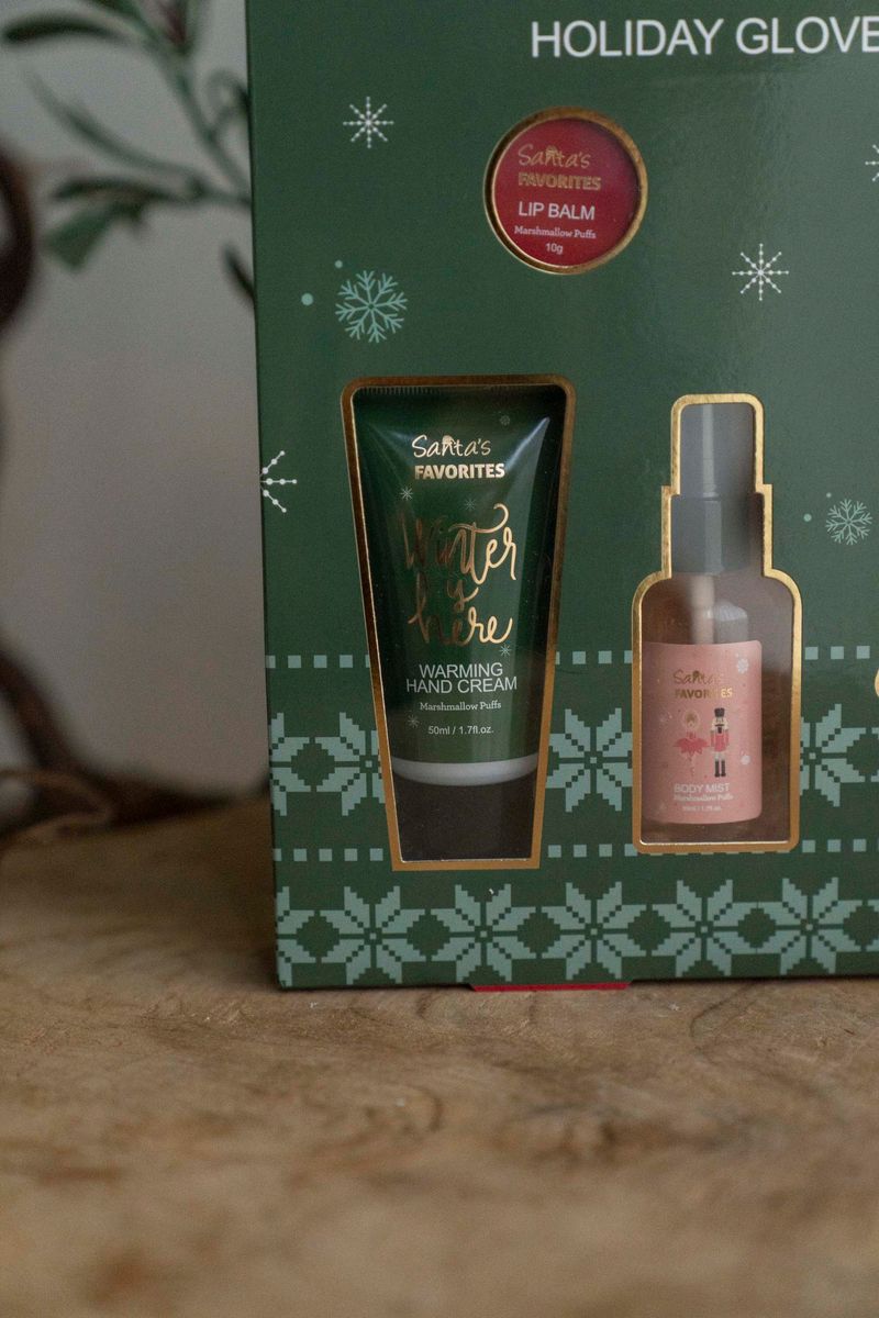 Presentset med handskar