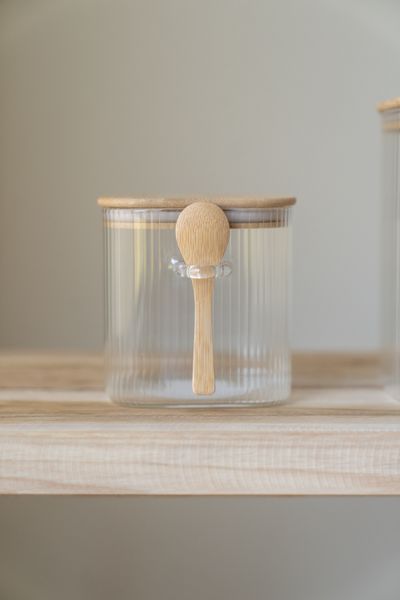 Huvudbild Glasburk m/sked 750ml