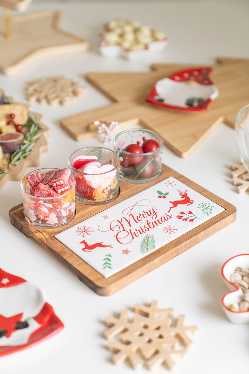 Serveringsset - Merry Christmas