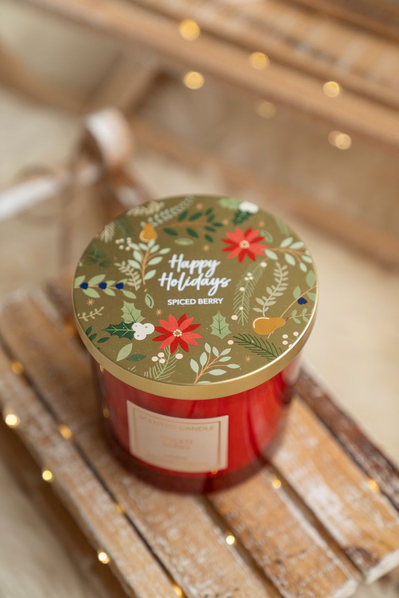 Doftljus 10x10cm - Spiced berry