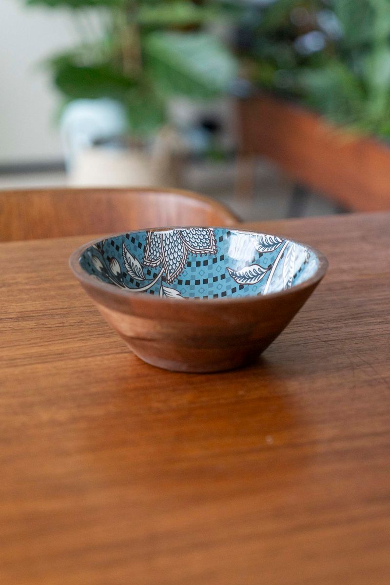 Athen - Skål 25x7cm Blå