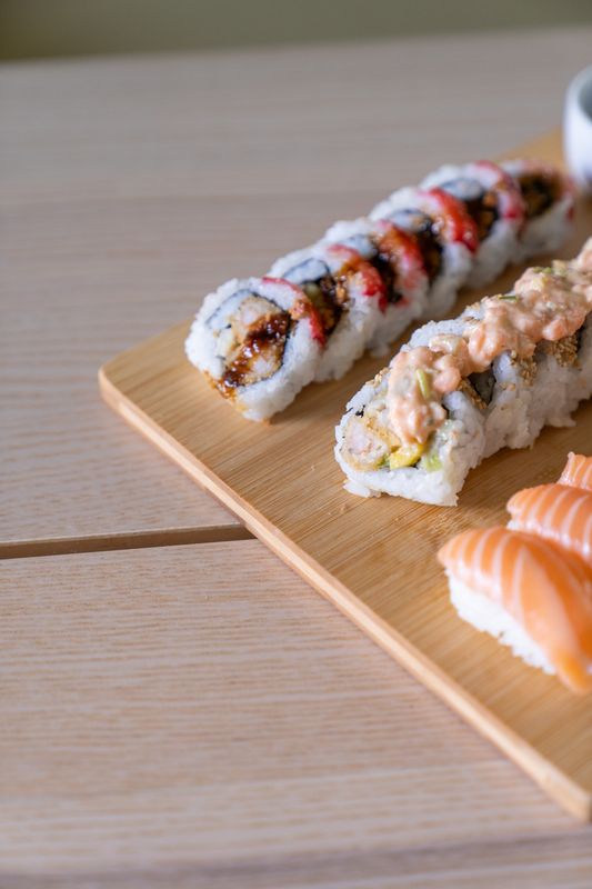 Sushiset med 3 skålar