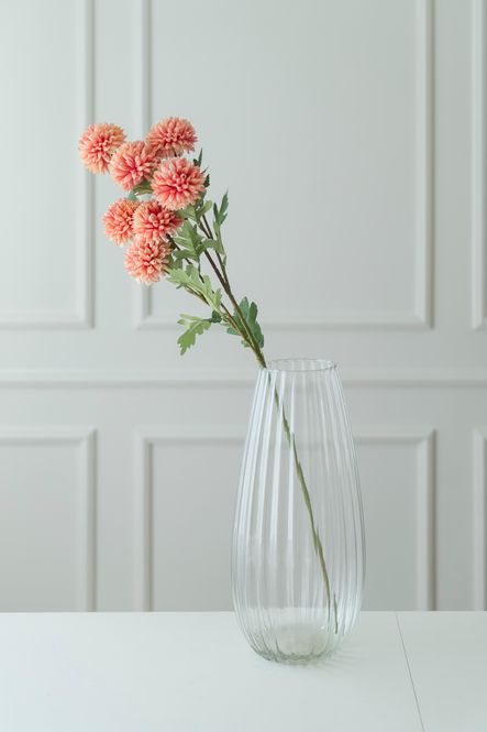 Hovedbilde Konstgjord Blomma Krysantemum 77cm - Beige/Rosa