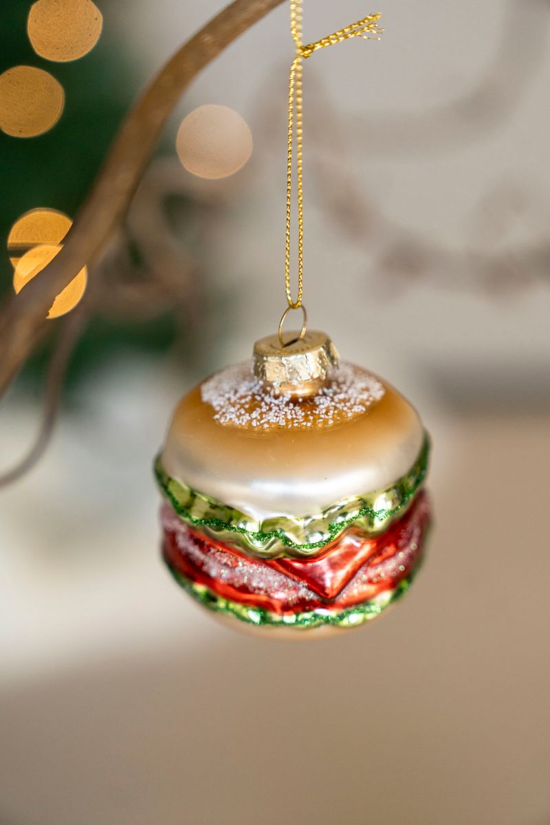 Julgranspynt - Hamburgare