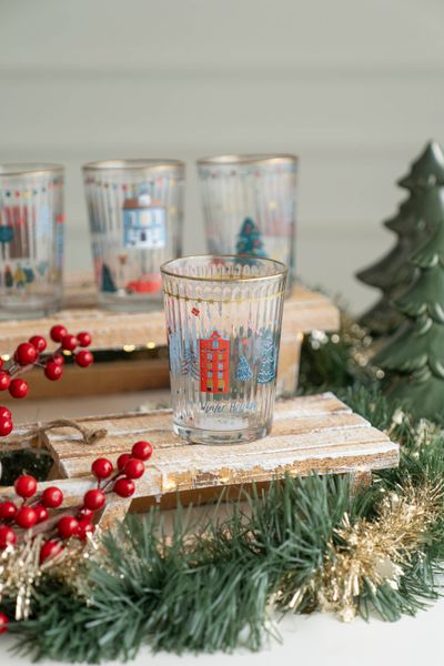 Huvudbild Dricksglas 500ml - Röd Lägenhet