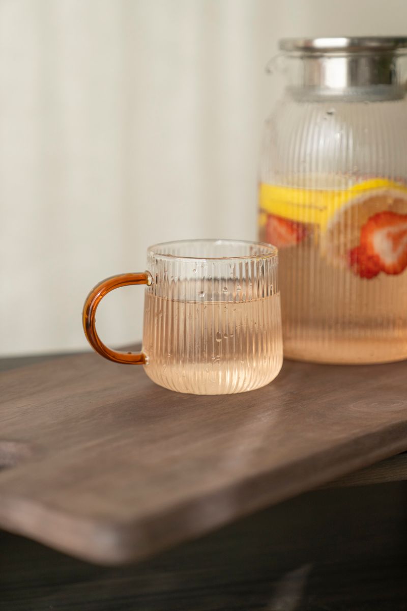 Glaskopp 250ml Oker