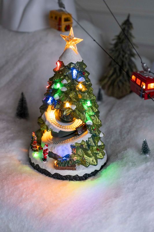 Julby – Julgran med tåg