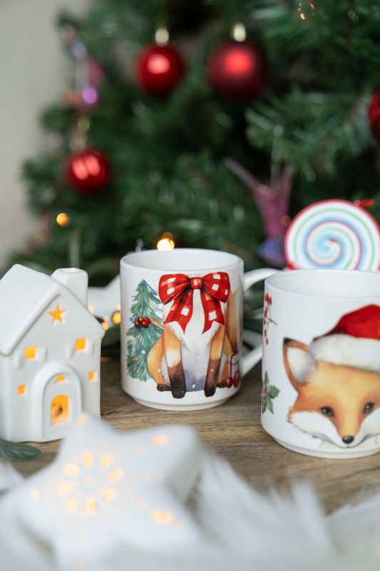 Presentset - 2pk Koppar Räv
