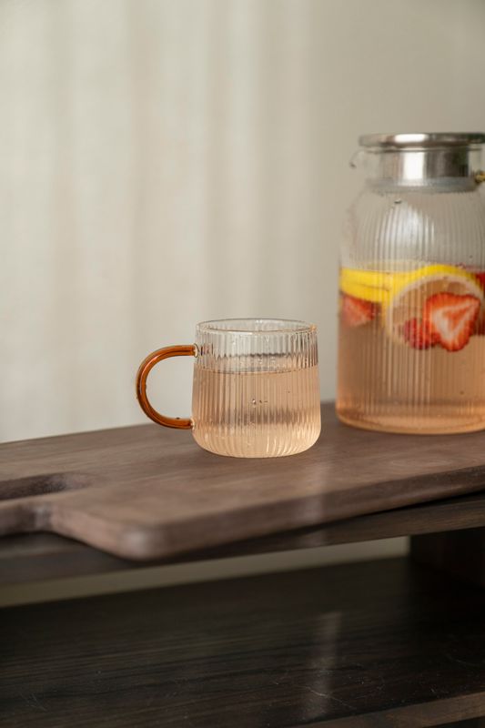Glaskopp 250ml Oker