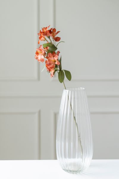 Huvudbild Konstgjord Blomma Engkarse 65cm - Orange