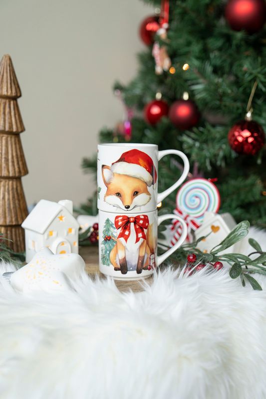 Presentset - 2pk Koppar Räv