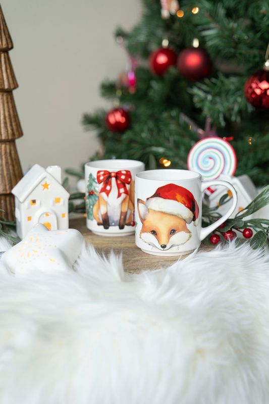 Presentset - 2pk Koppar Räv